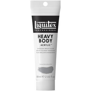 Liquitex Heavy Body Acrylic 59mL Iridescent Bright Silver