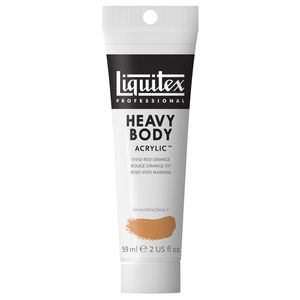 Liquitex Heavy Body Acrylic 59mL Vivid Red Orange
