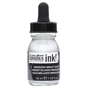 Liquitex Ink 30mL Iridescent Bright Silver
