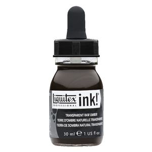 Liquitex Ink 30mL Transparent Raw Umber