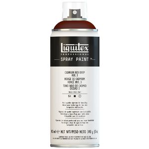 Liquitex Spray Paint 400mL Cadmium Red Deep Hue 3