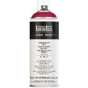Liquitex Spray Paint 400mL Cadmium Red Deep Hue 5
