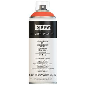 Liquitex Spray Paint 400mL Cadmium Red Light Hue 5
