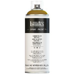 Liquitex Spray Paint 400mL Cadmium Yellow Deep Hue 1