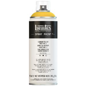 Liquitex Spray Paint 400mL Cadmium Yellow Deep Hue 5