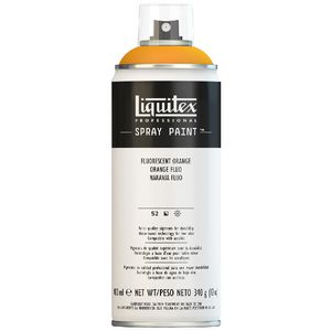 Liquitex Spray Paint 400mL Fluorescent Orange