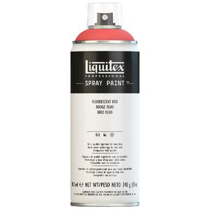 Liquitex Spray Paint 400mL Fluorescent Red