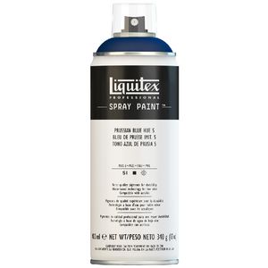 Liquitex Spray Paint 400mL Prussian Blue Hue 5