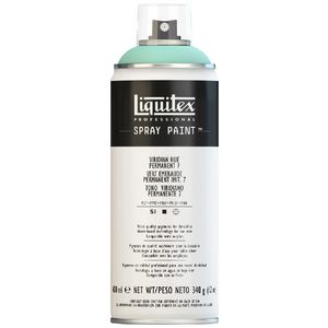 Liquitex Spray Paint 400mL Viridian Hue Permanent 7