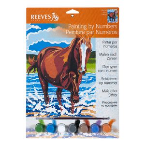 Reeves Artist Collection Paint by Numbers Pony