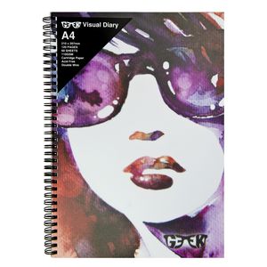 Geek A4 Visual Diary Girl in Shades