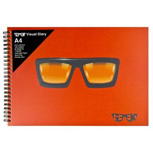 Geek A4 Visual Diary Thick Glasses