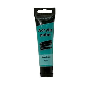 J.Burrows Acrylic Paint 60mL Moss Green