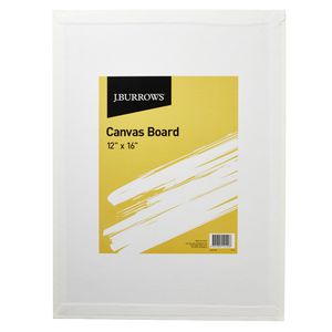 J.Burrows 12 x 16" Canvas Board