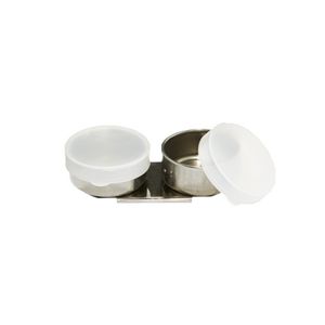 J.Burrows Double Metal Dipper with Cover