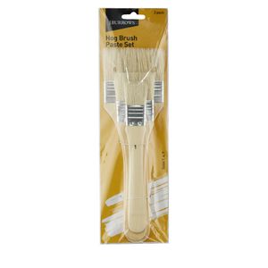 J.Burrows Hog Brush Paste Set 3 Pack