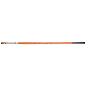 J.Burrows Flat Taklon Brush Size 0