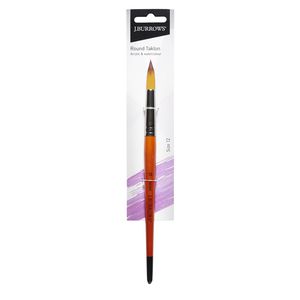 J.Burrows Round Taklon Brush Size 12