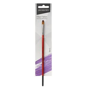 J.Burrows Filbert Taklon Paint Brush Size 2