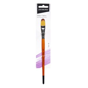 J.Burrows Filbert Taklon Paint Brush Size 18