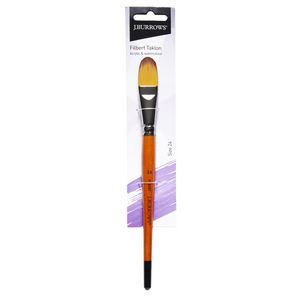 J.Burrows Filbert Taklon Paint Brush Size 24