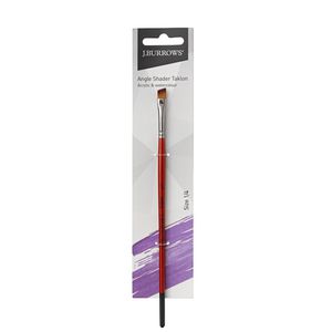 J.Burrows Angle Taklon Paint Brush Size 1/4