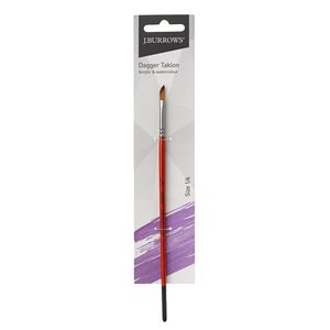 J.Burrows Dagger Taklon Paint Brush Size 1/6