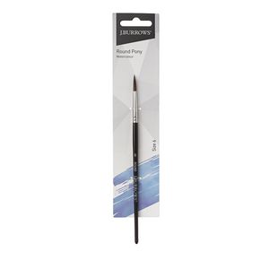 J.Burrows Round Pony Paint Brush Size 6