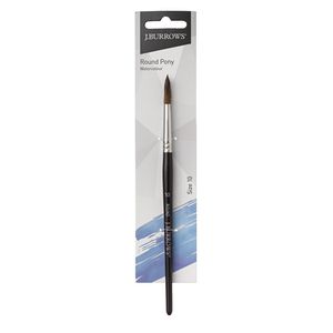 J.Burrows Round Pony Paint Brush Size 10