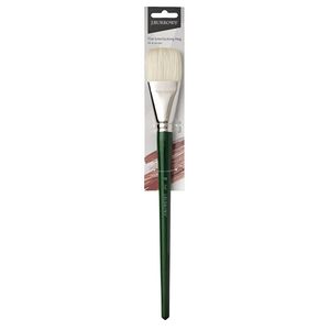 J.Burrows Interlocking Hog Flat Paint Brush Size 18
