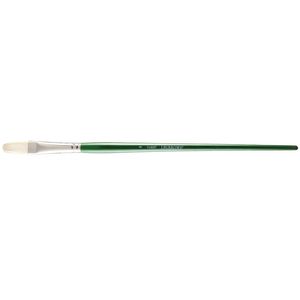 J.Burrows Interlocking Hog Filbert Paintbrush Size 8