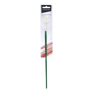 J.Burrows Interlocking Hog Fan Paint Brush Size 4
