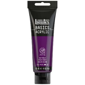 Liquitex Basics 118mL Paint Deep Violet