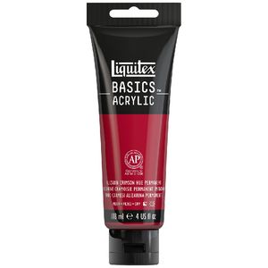 Liquitex Basics 118mL Paint Alizarine Crimson Hue