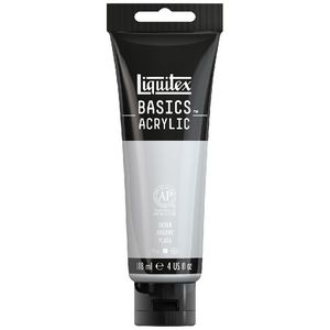Liquitex Basics 118mL Paint Silver