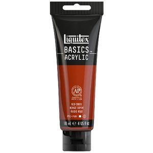 Liquitex Basics 118mL Paint Red Oxide