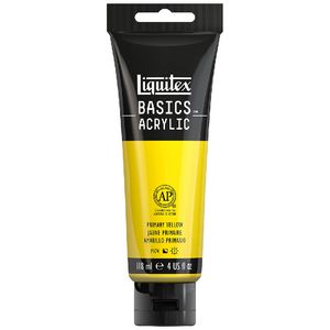Liquitex Basics 118mL Paint Primary Yellow