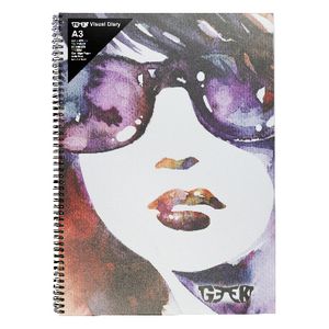 Geek A3 Visual Diary Girl in Shades