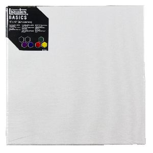 Liquitex Basics Thin Edge Stretched Canvas 10" x 10"