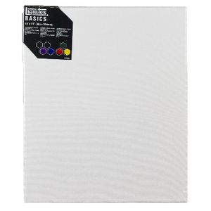 Liquitex Basics Thin Edge Stretched Canvas 12" x 10"