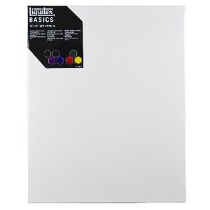 Liquitex Basics Thin Edge Stretched Canvas 20" x 16"