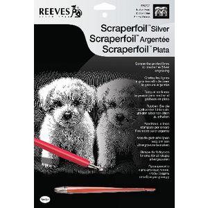 Reeves Scraperfoil Silver Bichon Frise