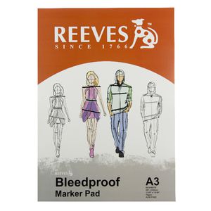 Reeves A3 Bleedproof Paper 70gsm 50 Sheets