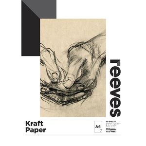 Reeves A4 Kraft Paper Pad 110gsm 50 Sheets