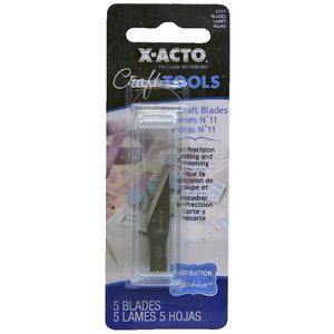 X-Acto No.11 Classic Fine Point Blades 5 Pack
