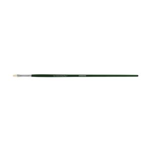 J.Burrows Interlocking Hog Flat Paintbrush Size 1