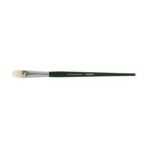 J.Burrows Interlocking Hog Flat Paintbrush Size 12