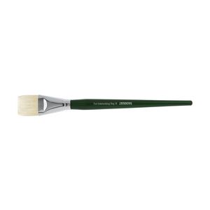 J.Burrows Interlocking Hog Flat Paintbrush Size 18