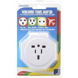 Jackson Inbound Travel Adaptor with Surge Protection