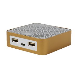 Jonathan Adler 6600mAh 2 Port Powerbank Black